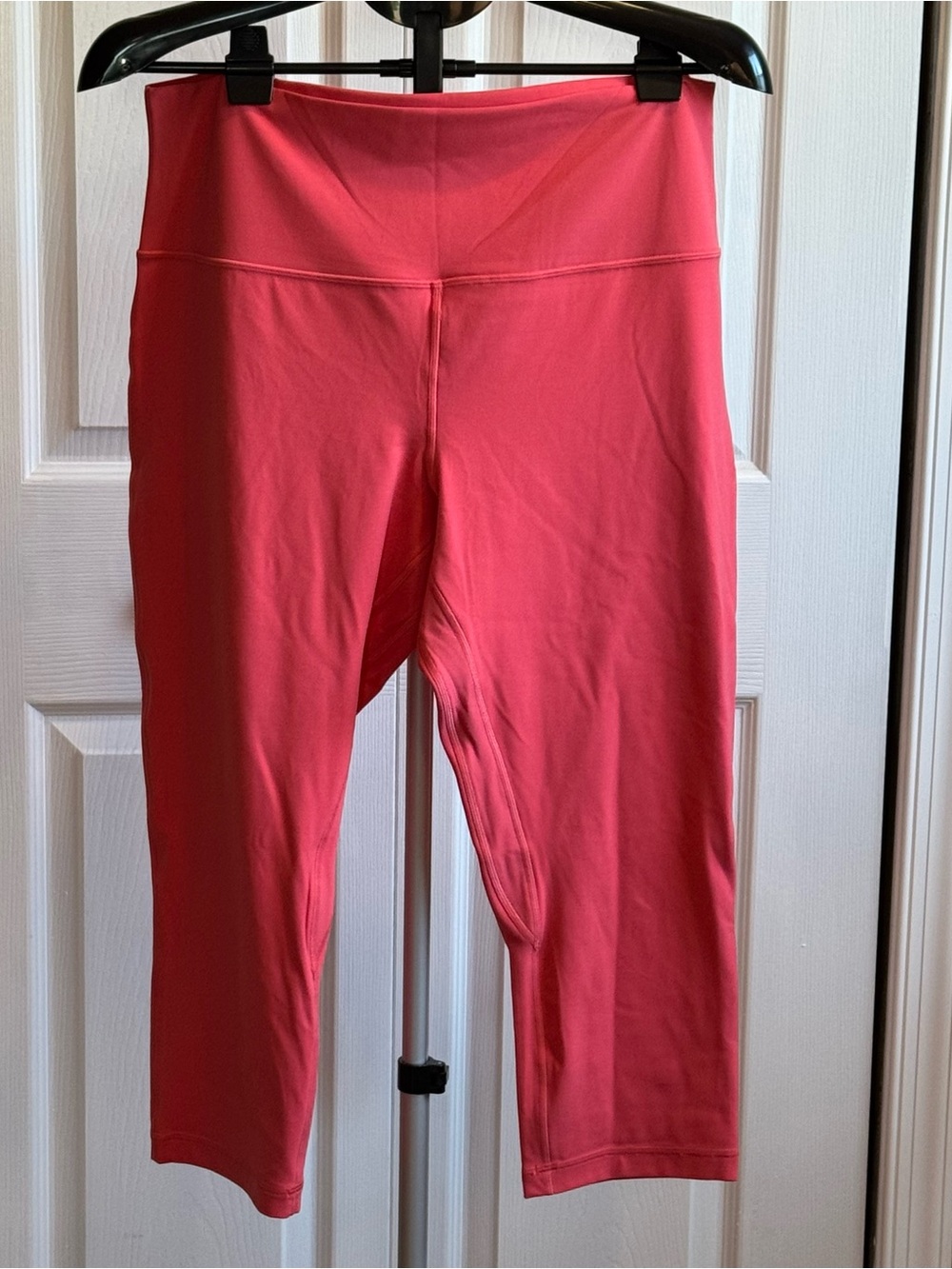 Lululemon Women’s Pink High-Rise Cropped Align Leggings, Size 16 - Picture 2 of 7